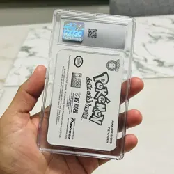 CGC 9 Mint Meowth & Pikachu Pioneer Viz Video PIKA-0032 Lenticular Pokemon - Image 3
