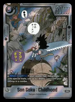 Son Goku: Childhood SB01-053 R? Fusion World Dragon Ball Super Card - Image 1
