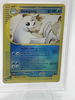 Mint - Dewgong 7/144 Reverse Holo Skyridge Pokemon Card - PSA 9 (LP) - Image 2