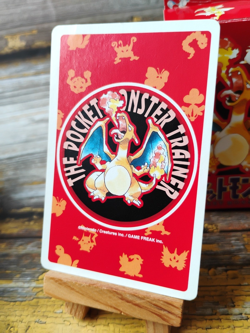 Vileplume - Pokemon Poker Playing Card - vtg 1996 Red/Charizard Deck - LP - Image 4