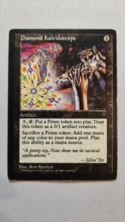 MTG Misprint Dark Visions Diamond Kaleidoscope MP - Image 1