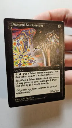 MTG Misprint Dark Visions Diamond Kaleidoscope MP - Image 2