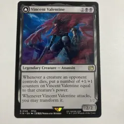 MTG Magic the Gathering Vincent Valentine (125/764) Final Fantasy Non Foil - Image 1