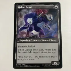 MTG Magic the Gathering Vincent Valentine (125/764) Final Fantasy Non Foil - Image 2