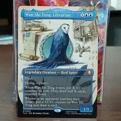MTG Wan Shi Tong, Librarian Borderless MYTHIC NM/Mint 0320 TLA - Image 1