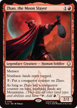 MTG Zhao, the Moon Slayer, NM-Mint, English Avatar: The Last Airbender - Image 1