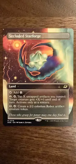 Secluded Starforge (Borderless) Edge of Eternities Regular - Image 1