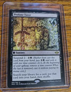MTG Profane Tutor Modern Horizons 2 LP X1 Magic The Gathering - Image 1
