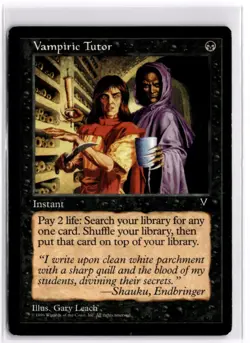Vampiric Tutor Visions 72 MP x1 MTG Magic: the Gathering - Image 1