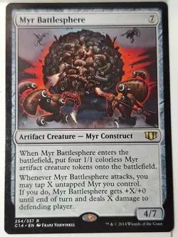 Myr Battlesphere - Commander: 2014 - Magic the Gathering MTG Nice! - Image 1