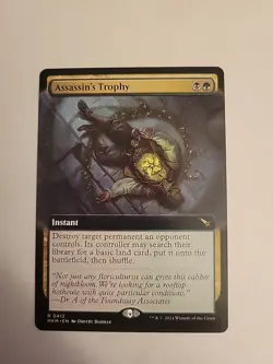 MTG - Assassin's Trophy NM Extended Art - Image 3