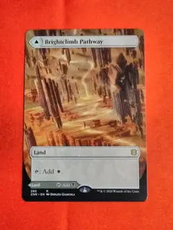 Brightclimb Pathway / Grimclimb Pathway (Borderless) Zendikar Rising MTG Mint+ - Image 1