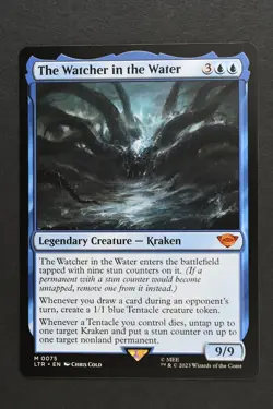 Magic The Gathering: The Watcher in the Water - LTR - NM Unplayed MTG - Image 1