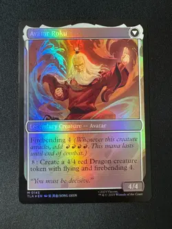 2025 MTG Avatar The Last Airbender The Legend Of Roku Foil #145 - Image 2