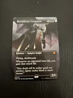 Bloodthirsty Conqueror (Borderless) Foundations Regular - Image 1