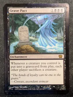 Grave Pact - 8th Edition ALTERED HP (MTG) - Image 1