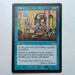 MTG Tinker Urza's Legacy Regular Uncommon 45/143 - Image 1
