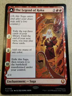 The Legend of Roku - #145 Regular - Avatar The Last Airbender - Mtg - Image 1