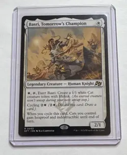Basri, Tomorrow's Champion #3 Aetherdrift Rare Legendary Creature MTG NM/M - Image 1