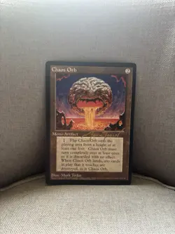 MTG Mark Tedin Signed Oversized In-Quest Magazine Promo Chaos Orb Lightly Played - Image 1