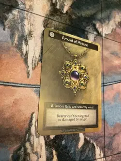 Sorcery Contested Realm Arthurian Legends Amulet of Niniane - Unique *non-foil* - Image 2