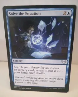 Magic The Gathering Solve the Equation - Strixhaven: School of Mages #054 NM - Image 1