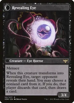 Concealing Curtains // Revealing Eye (101) Innistrad: Crimson Vow VOW MTG Magic - Image 2