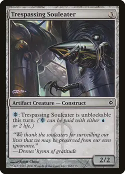 Trespassing Souleater (163) New Phyrexia NPH MTG Magic - Image 1