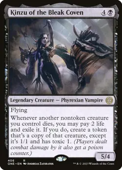 Kinzu of the Bleak Coven (406) Phyrexia: All Will Be One ONE MTG Magic - Image 1