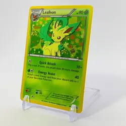 Pokemon Leafeon BW87 2013 Black & White Black Star Promo - Image 3