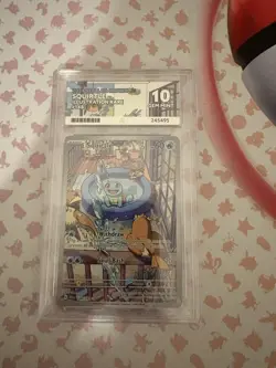Pokemon Squirtle Stellar Crown 148/142 Ace 10 Gem Mint - Image 2
