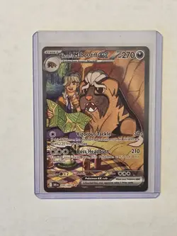 Arven's Mabosstiff EX 235/182 - SIR - Pokemon Destined Rivals - Near Mint NM - Image 3