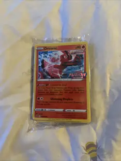 Oricorio SWSH168 Black Star Promo Fusion Strike Pokemon Pre-Release - Image 1