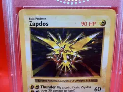 Pokemon Base Set Shadowless - Zapdos PSA 5 EX Holo Rare - MISLABEL! WOTC - Image 3
