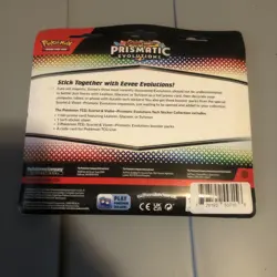 Pokemon TCG Prismatic Evolutions Tech Sticker Collection [Set of 3] - Image 3