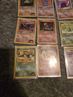 Pokemon WOTC Base Set Gym Heroes Team Rocket Fossil Jungle Vintage Card Bundle - Image 2