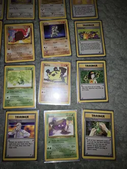 Pokemon WOTC Base Set Gym Heroes Team Rocket Fossil Jungle Vintage Card Bundle - Image 5