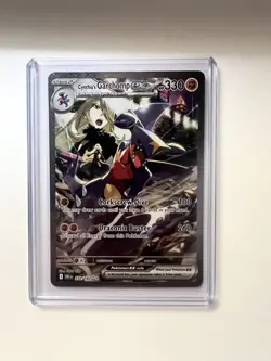 Pokemon TCG Cynthia's Garchomp EX 232/182 SV10- Destined Rivals SIR - Image 1