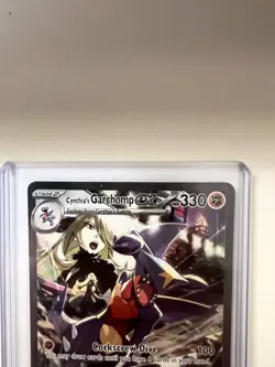 Pokemon TCG Cynthia's Garchomp EX 232/182 SV10- Destined Rivals SIR - Image 2