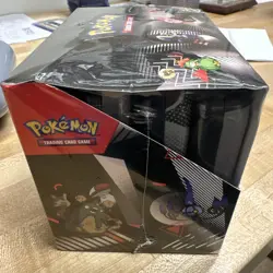 POKEMON TCG: Scarlet & Violet 10.5: Unova Mini Tin Display, Sealed Box is Worn - Image 2