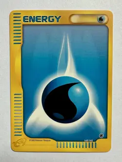 Water Energy - Expedition 165/165 - 2002 WOTC - Pokemon TCG - E Reader - NM - Image 1