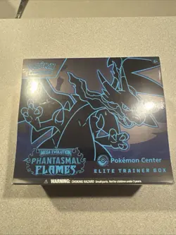 Pokemon TCG: Mega Evolution Phantasmal Flames Elite Trainer Box Pokemon Center - Image 1