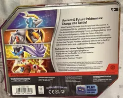 Pokemon TCG 5-Pack Iron Boulder Paradox Destinies Tin - FACTORY SEALED - Image 2