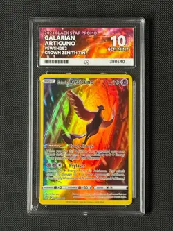 ACE 10 Galarian Moltres Zapdos Articuno SWSH284 283 282 Pokemon Card GEM MINT - Image 2