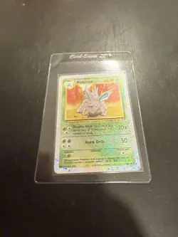 Nintendo Pokemon TCG Legendary Collection Nidorino 56/110 Reverse Holo Card 2002 - Image 2