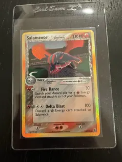 Pokemon TCG Salamence 14/113 EX Delta Species 2005 Holo Rare Card NM - Image 1