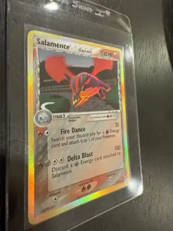Pokemon TCG Salamence 14/113 EX Delta Species 2005 Holo Rare Card NM - Image 2