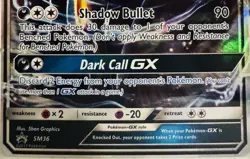 Pokemon TCG 2017 Umbreon GX Stage 1 HP200 Standard Card Holo - Image 3
