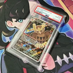 Pokemon Noctowl Stellar Crown ETB Promo SVP EN 141 PSA 10 Gem Mint - Image 2