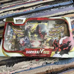 NEW SEALED Pokemon TCG Darkrai VSTAR V Star Premium Collection Box - Image 1